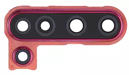 Стекло камеры Huawei Nova 5i, с рамкой  Red