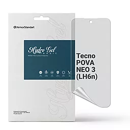 Гидрогелевая пленка ArmorStandart Matte для Tecno POVA NEO 3 (LH6n) (ARM70378) - фото Гидрогелевая пленка ArmorStandart Matte для Tecno POVA NEO 3 (LH6n) (ARM70378)
