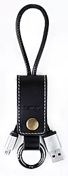Кабель Remax Western USB-A - micro USB 12w 2.4a 0.15м cable Black (RC-034m) - фото Кабель Remax Western USB-A - micro USB 12w 2.4a 0.15м cable Black (RC-034m)
