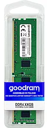 Оперативна пам'ять GooDRam DDR4 2666MHz 16GB Kit 2x8GB (GR2666D464L19S/16GDC) - мініатюра 2