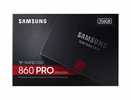 SSD Накопитель Samsung 860 Pro 256 GB (MZ-76P256BW) - миниатюра 4