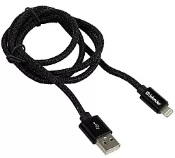 Кабель Defender ACH01-03T PRO USB-A - Lightning 10.5w 1м cable Black - мініатюра 2 Кабель Defender ACH01-03T PRO USB-A - Lightning 10.5w 1м cable Black - мініатюра 2