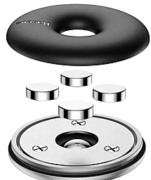Держатель магнитный Baseus Star Ring Magnetic Car Bracket Silver (SUHD-0S) - миниатюра 4 Держатель магнитный Baseus Star Ring Magnetic Car Bracket Silver (SUHD-0S) - миниатюра 4