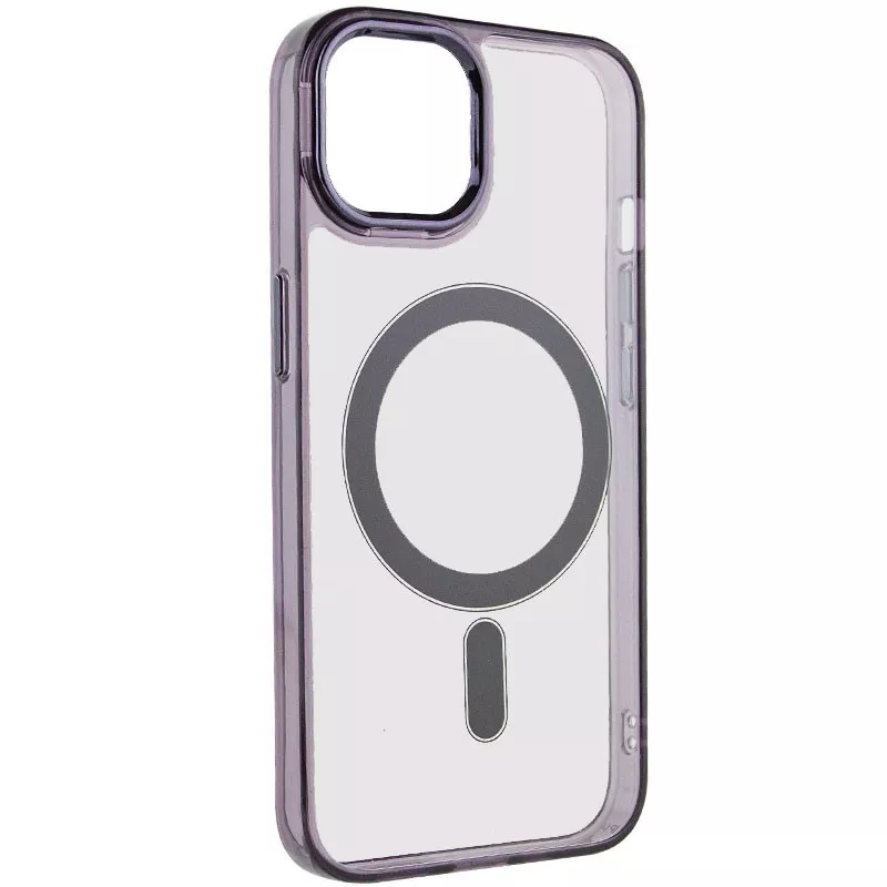 Чехол Epik Iris with MagSafe для Apple iPhone 14 Black - фото 2