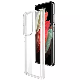 Чехол Epik Silicone Case Samsung G998 Galaxy S21 Ultra Transparent