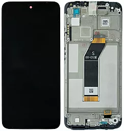 Дисплей Xiaomi Redmi 10 2022 с тачскрином и рамкой, Black