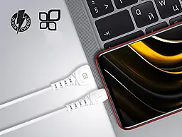 Кабель ArmorStandart USB-A - Type-C 15w 3a 1м cable White (ARM59533) - миниатюра 4 Кабель ArmorStandart USB-A - Type-C 15w 3a 1м cable White (ARM59533) - миниатюра 4