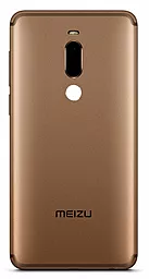 Задняя крышка корпуса Meizu M8 / V8 Pro со стеклом камеры Gold