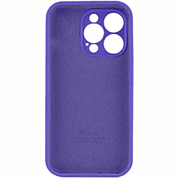 Чехол Silicone Case Full Camera для Apple iPhone 14 Pro Max Dark Purple - миниатюра 2 Чехол Silicone Case Full Camera для Apple iPhone 14 Pro Max Dark Purple - миниатюра 2