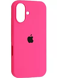 {"ru": "Чехол", "uk": "Чохол"} Silicone Case Full для Apple iPhone 16 Hot Pink