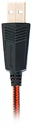 Наушники REAL-EL GDX-8000 Vibration Surround 7.1 BackLit Black/Red - миниатюра 6