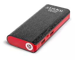 Повербанк ColorWay (CW-PB100LIB2BK-DF) 10000mAh Black/Red - миниатюра 2 Повербанк ColorWay (CW-PB100LIB2BK-DF) 10000mAh Black/Red - миниатюра 2
