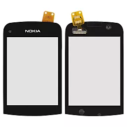 Сенсор (тачскрин) Nokia C2-02, C2-03, C2-06, C2-07, C2-08 Black