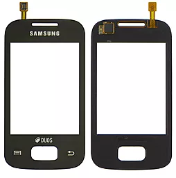 Сенсор (тачскрин) Samsung Galaxy Pocket S5300, Galaxy Pocket Duos S5302 Black - фото Сенсор (тачскрин) Samsung Galaxy Pocket S5300, Galaxy Pocket Duos S5302 Black