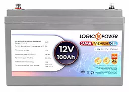Акумуляторна батарея Logicpower 12V 100Ah LPN-GL - мініатюра 2