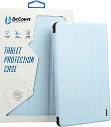 Чехол для планшета BeCover Soft TPU с креплением Apple Pencil для Apple iPad Mini 7 2024 Light Blue (712441) - фото Чехол для планшета BeCover Soft TPU с креплением Apple Pencil для Apple iPad Mini 7 2024 Light Blue (712441)