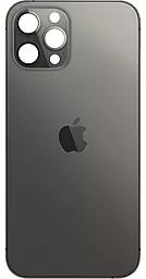 Задняя крышка корпуса Apple iPhone 12 Pro (small hole) Graphite
