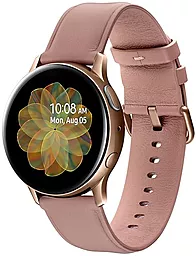 Смарт-годинник Samsung Galaxy Watch Active 2 40mm Stainless Steel Gold (SM-R830NSDASEK) - фото Смарт-годинник Samsung Galaxy Watch Active 2 40mm Stainless Steel Gold (SM-R830NSDASEK)