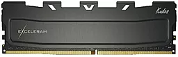 Оперативна пам'ять Exceleram 16GB DDR4 2800MHz Kudos Black (EKBLACK4162818A)