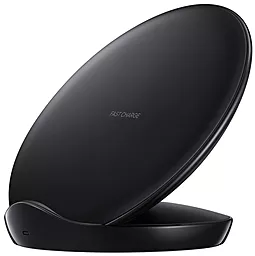Беспроводное (индукционное) зарядное устройство быстрой QI зарядки Samsung Wireless Charger Stand Black (EP-N5100BBRGRU)