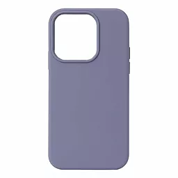 Чехол Silicone Case Full для Apple iPhone 15 Lavander Grey