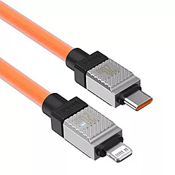 Кабель USB PD Baseus CoolPlay Series 20W 3A 1M USB Type-C - Lightning Cable Orange - мініатюра 4