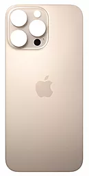 Задняя крышка корпуса Apple iPhone 16 Pro Max (big hole) Desert Titanium - фото Задняя крышка корпуса Apple iPhone 16 Pro Max (big hole) Desert Titanium