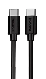 USB PD Кабель Canyon  20V 5A 2M USB Type-C - Type-C Cable Black