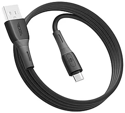 Кабель Ridea RC-SI35 SiliconePro USB-A - Type-C 60w 3a 1м cable Black - миниатюра 2 Кабель Ridea RC-SI35 SiliconePro USB-A - Type-C 60w 3a 1м cable Black - миниатюра 2
