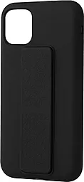 Чехол Epik Silicone Case Hand Holder Apple iPhone 12 Mini Black