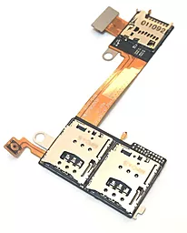 Шлейф Sony Xperia M2 D2305 / D2303 / D2306 с разъемом карты памяти, Sim-карты, Original - фото Шлейф Sony Xperia M2 D2305 / D2303 / D2306 с разъемом карты памяти, Sim-карты, Original