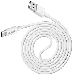 Кабель Aspor A107 USB-A to Type-C 10.5w 1.2м cable white - фото Кабель Aspor A107 USB-A to Type-C 10.5w 1.2м cable white