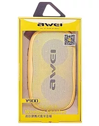 Колонки акустические Awei Y900 Light Yellow - миниатюра 4