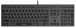 Клавіатура A4Tech FX60 USB White backlit Grey
