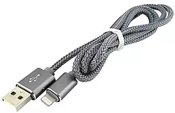Кабель Walker C740 USB-A - Lightning 12w 2.4a 1м cable Gray - фото Кабель Walker C740 USB-A - Lightning 12w 2.4a 1м cable Gray