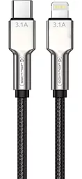 Кабель Jellico B8 USB Type-C - Lightning 30w 3.1a 1м PD сable Black (RL074462) - фото Кабель Jellico B8 USB Type-C - Lightning 30w 3.1a 1м PD сable Black (RL074462)
