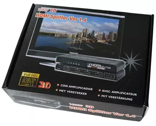 Відеоспліттер 1TOUCH HDMI Splitter Support 1x4 - фото 6
