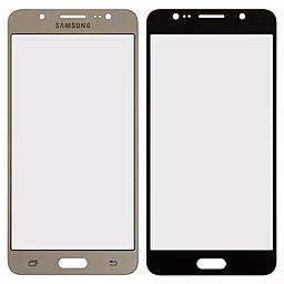 Корпусне скло дисплея Samsung Galaxy J5 J510F, J510FN, J510G, J510M, J510Y 2016 (з OCA плівкою) (original) Gold - фото Корпусне скло дисплея Samsung Galaxy J5 J510F, J510FN, J510G, J510M, J510Y 2016 (з OCA плівкою) (original) Gold