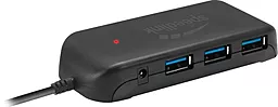 USB хаб Speedlink Snappy Evo USB Hub 7 ports USB 3.0 Black (SL-140108-BK) - миниатюра 2