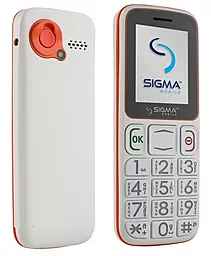 Sigma mobile Comfort 50 Mini3 White/Orange - миниатюра 3