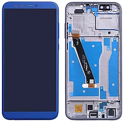 Дисплей Huawei Honor 9 Lite, Honor 9 Youth з тачскріном і рамкою, Blue - фото Дисплей Huawei Honor 9 Lite, Honor 9 Youth з тачскріном і рамкою, Blue
