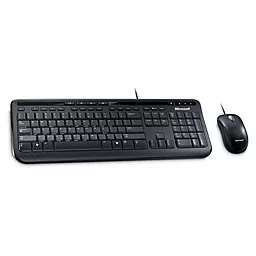 Комплект (клавиатура+мышка) Microsoft Wired Desktop 600 for Business (3J2-00015) - миниатюра 2