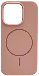 Чохол Silicone Case Full Fine Ring MagSafe для Apple iPhone 15 Pro Max Pink Sand - фото Чохол Silicone Case Full Fine Ring MagSafe для Apple iPhone 15 Pro Max Pink Sand