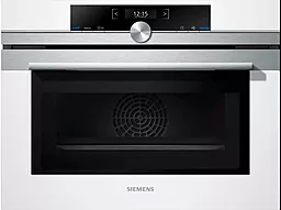 Духовой шкаф электрический Siemens CM633GBW1 - фото Духовой шкаф электрический Siemens CM633GBW1