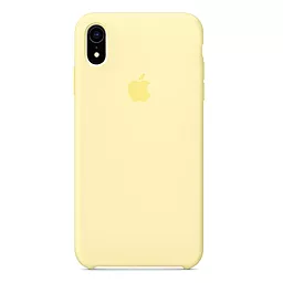 Чехол Silicone Case для Apple iPhone XR Mellow Yellow