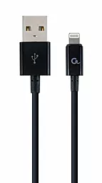 Кабель Cablexpert USB-A - Lightning 10.5w 2м cable Black (CC-USB2P-AMLM-2м) - фото Кабель Cablexpert USB-A - Lightning 10.5w 2м cable Black (CC-USB2P-AMLM-2м)