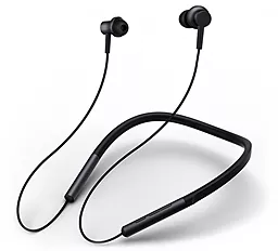Навушники Xiaomi Mi Bluetooth Neckband Earphones Black (LYXQEJ01JY) - мініатюра 2