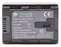 Акумулятор для відеокамери JVC BN-VG121 chip (2940 mAh) DV00DV1374 PowerPlant