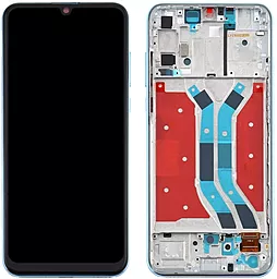 Дисплей Huawei P Smart S 2020, Y8P, Enjoy 10s, Honor Play 4T Pro с тачскрином и рамкой, оригинал, Blue - фото Дисплей Huawei P Smart S 2020, Y8P, Enjoy 10s, Honor Play 4T Pro с тачскрином и рамкой, оригинал, Blue