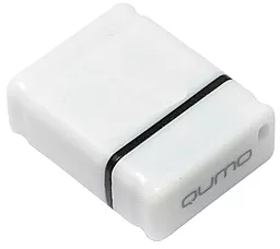 Флешка Qumo 32 Гбайт, Nano White (QM32GUD-NANO-W), пластик, белый, USB 2.0 - фото Флешка Qumo 32 Гбайт, Nano White (QM32GUD-NANO-W), пластик, белый, USB 2.0